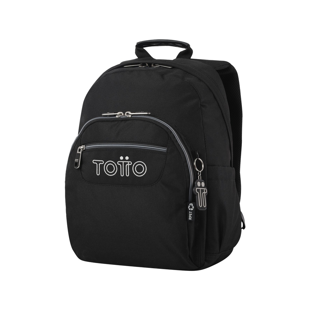Mochila Escolar Pequeña Negro - Gommas