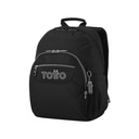 Mochila Escolar Pequeña Negro - Gommas