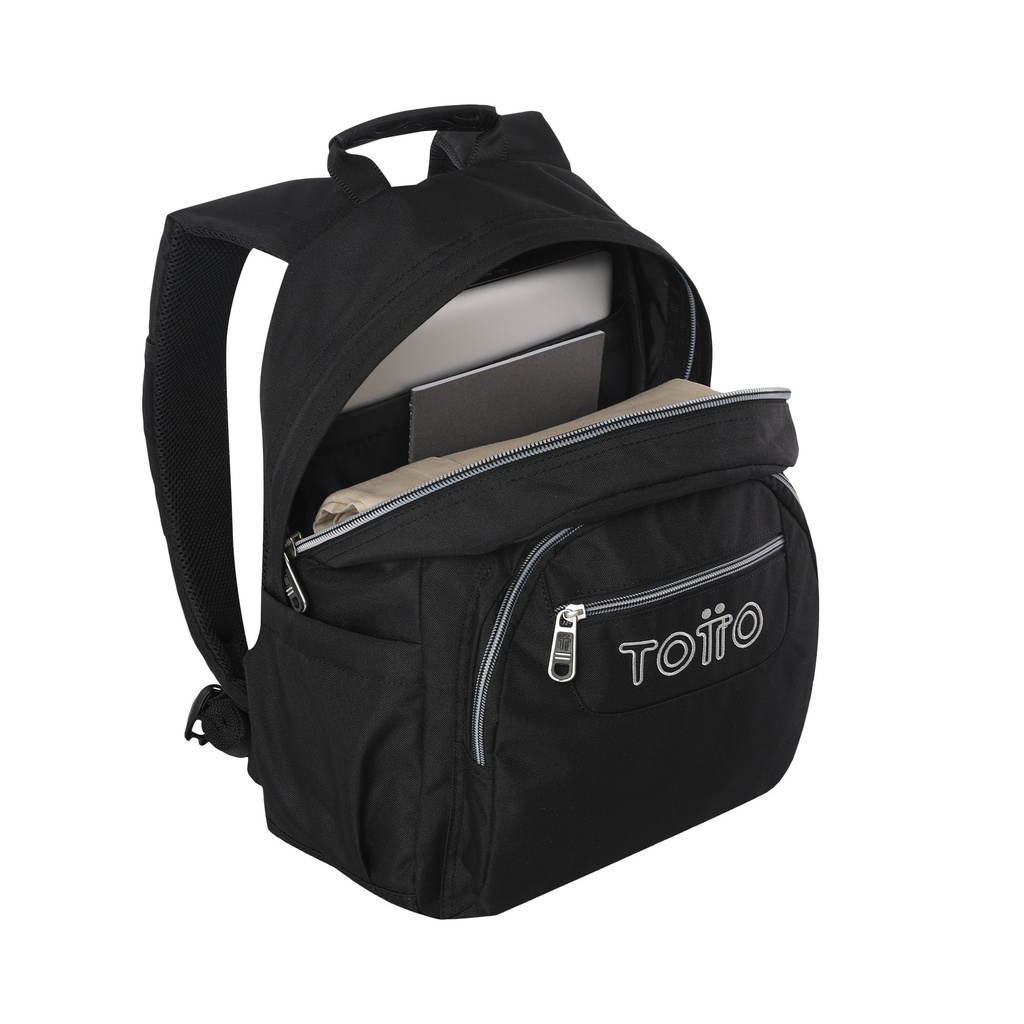 Mochila Escolar Pequeña Negro - Gommas