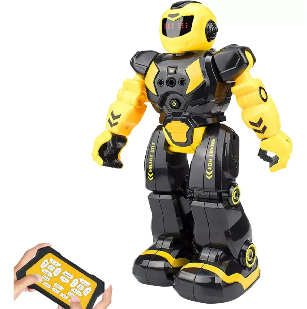 Rc Smart Robot Programable Inteligente Control Remoto N° 822 Negro.webp