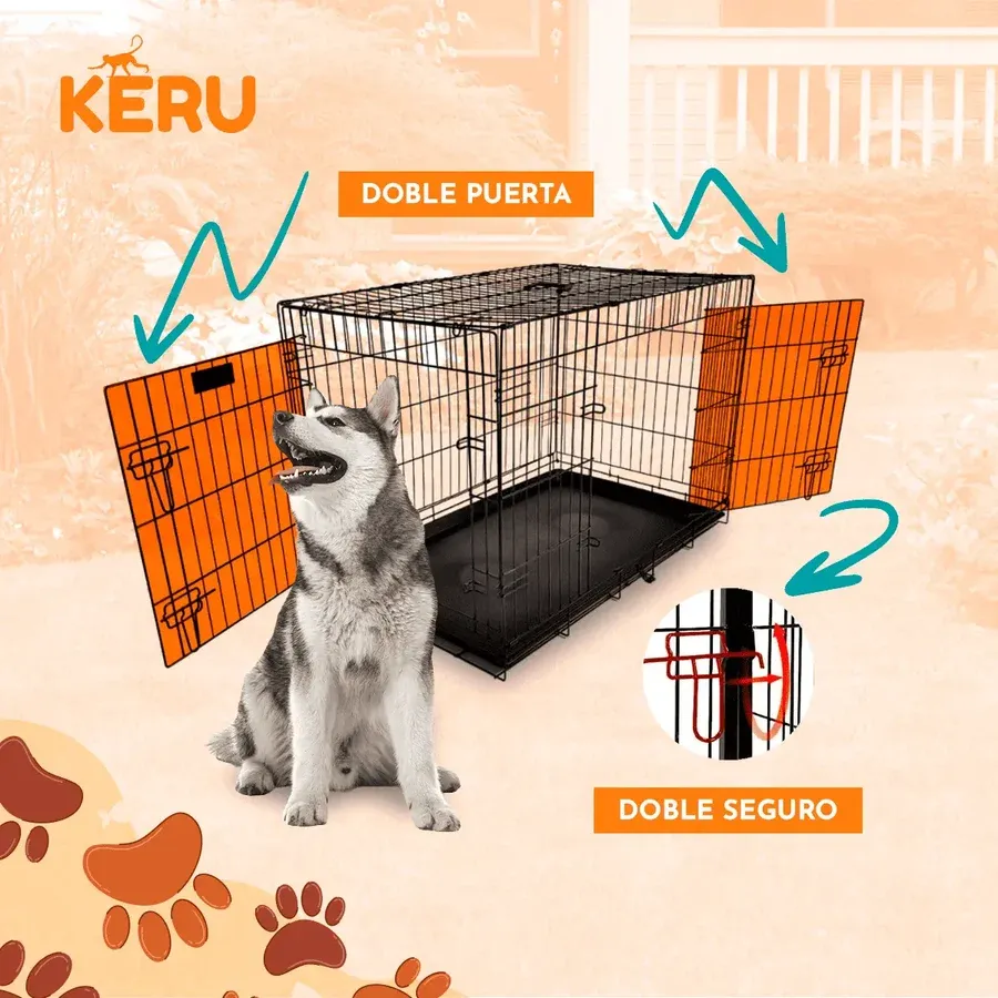 Canil-Para-Perros-Desarmable-2-Puertas-3-Tamanos-Keru-114188150.webp