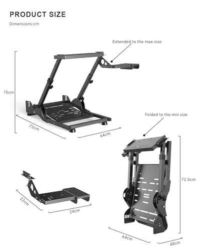 PXN A10 Adjustable Racing Sim Frame