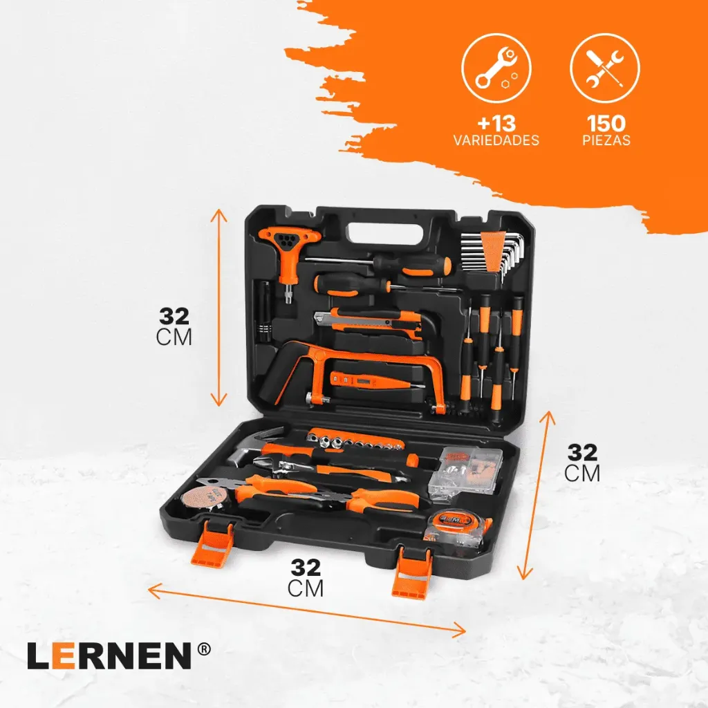 Set-Herramientas-Manuales-LERNEN-150-Piezas-Lernen-225802213.webp