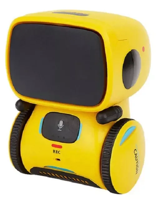 [ROB-GEN-1162] Robot Interactivo Emo Toys Inteligente Hablador AT (Amarillo)