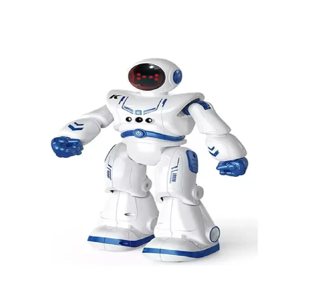 [ROB-GEN-1178] Robot Inteligente Jjrc R18 Con Sensor (Blanco / Azul)