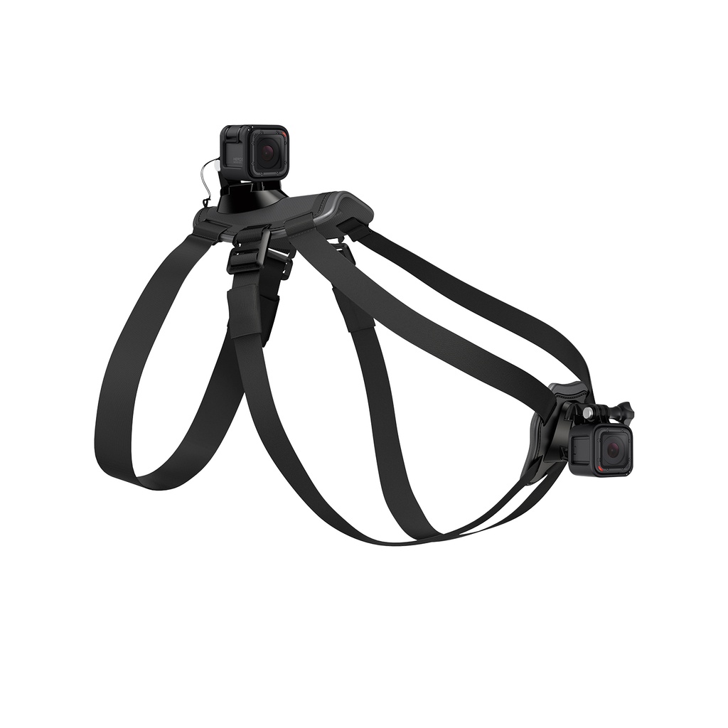 Soporte Arnés Ajustable GoPro ADOGM-001 Negro para Perros
