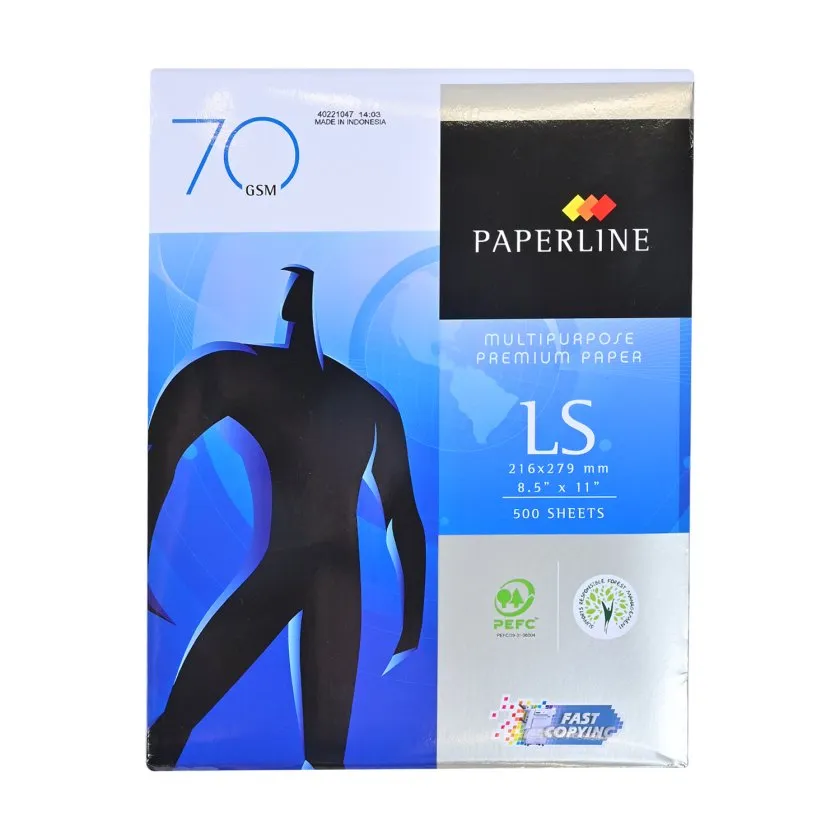 [RES-PAP-1334] Resma Papel Tipo Carta Paperline - 500 H - 70gr Color Blanco