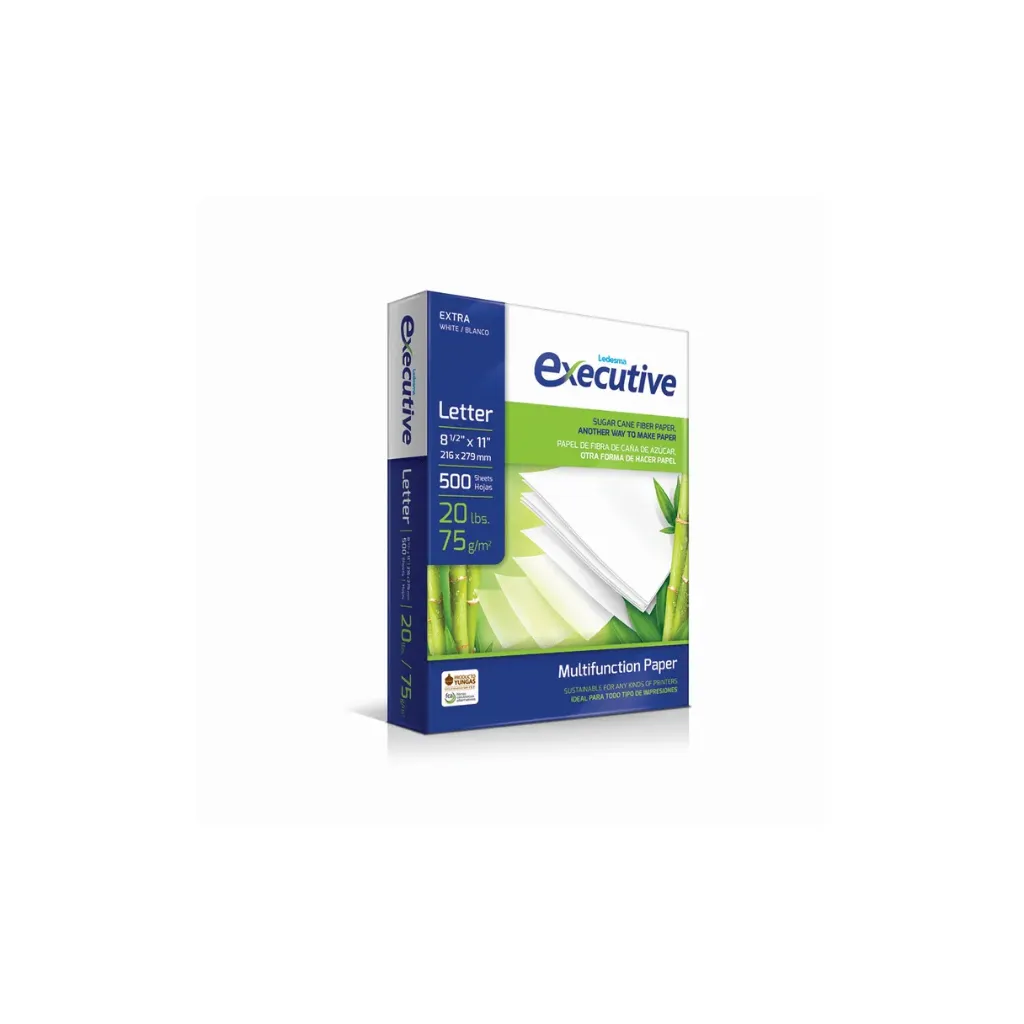 Papel Resma Fotocopia Executive Carta 75 g 500 Hojas