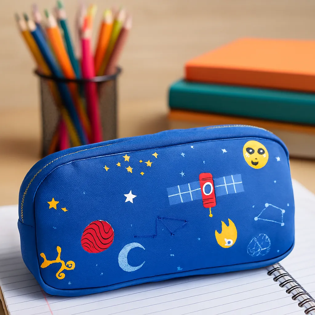 [EST-TOT-1587] Estuche Escolar Multiuso Totto, Organizador Práctico Pequeño (Gris)
