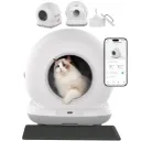 Arenero Inteligente Automático WiFi para Gatos con App - Autolimpiante Keru