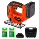 Sierra Caladora Inalámbrica 21v + Accesorios