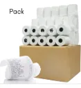 Caja 50 Rollos Papel Térmico 80mm X 80mm Largo Para Boletas