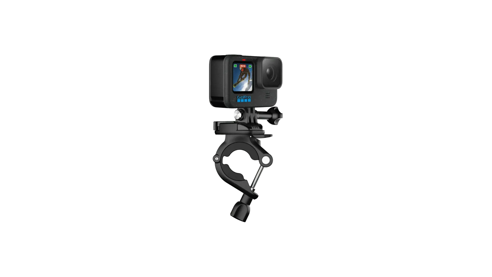 [SOP-GOP-0099] Soporte de cámaras de acción Pequeño para Manubrio/Tubo de asiento GoPro